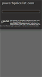 Mobile Screenshot of powerhpricelist.com